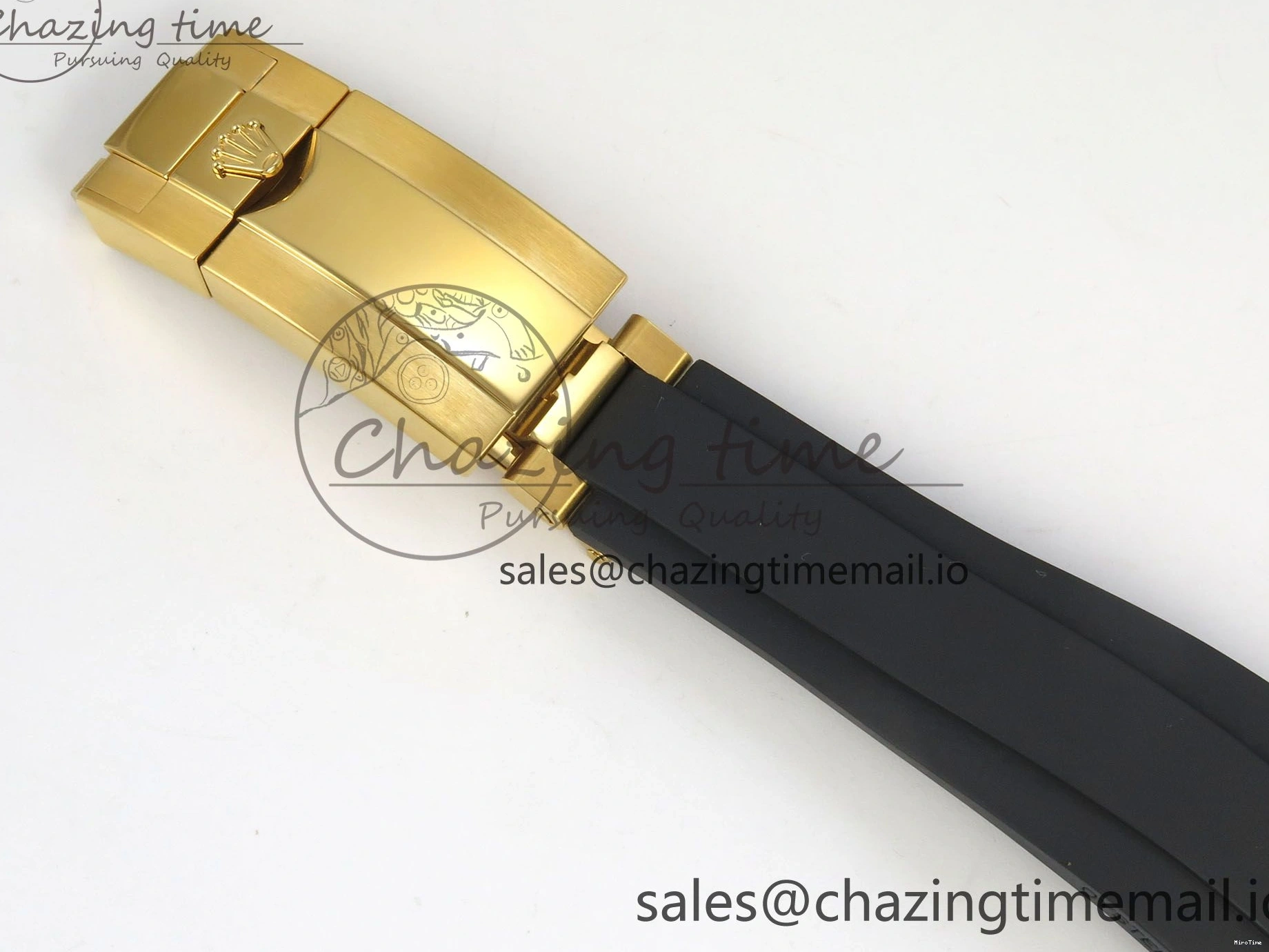 MiroTime 0502 Daytona 116508 YG 3CF 1:1 Best Edition Black Bezel Meteorite Dial on Oysterflex Strap SH4130 V2(Mod Version) Effortless 119